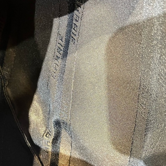 Sharif Brown Leather w/ Black Embroidery Detail Shoulder Bag - Picture 8 of 11